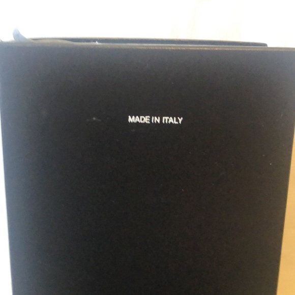 Chanel Cambon sling backs black suede with black patent toe EUC box & 2 dust bag - Picture 14 of 14